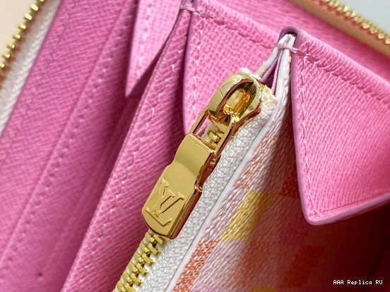 Aaa replica ru VUITTON LOUIS WALLET-19.5*10.5*2.5 ZIPPY cm 0708